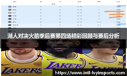 湖人对决火箭季后赛第四场精彩回顾与赛后分析